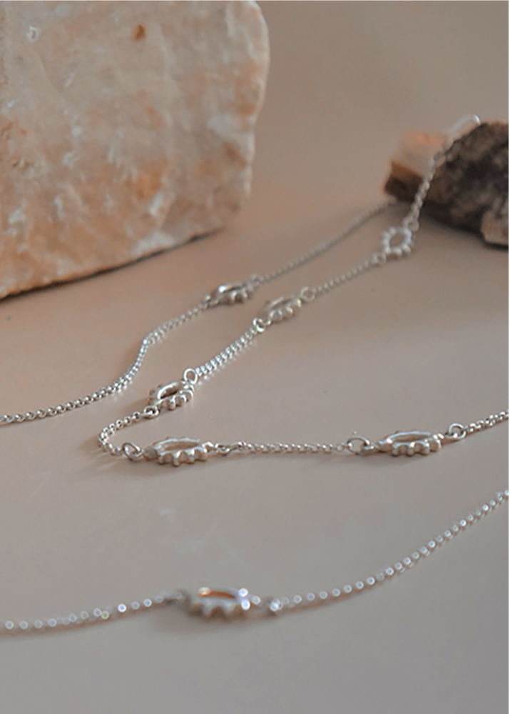 Helia Satellite Necklace