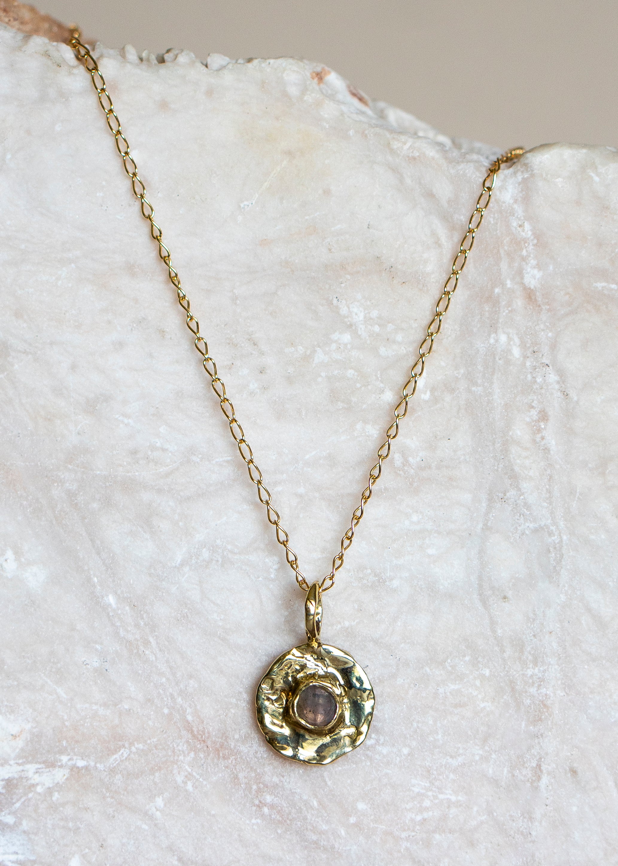 Ora Pendant Pink Tourmaline