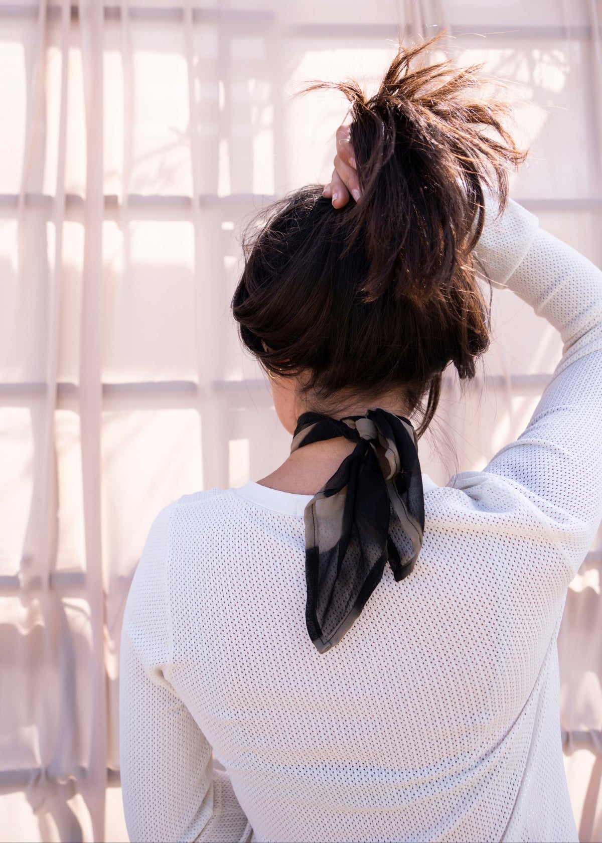 DPJ X ARAE Scarf Slide - Umbra
