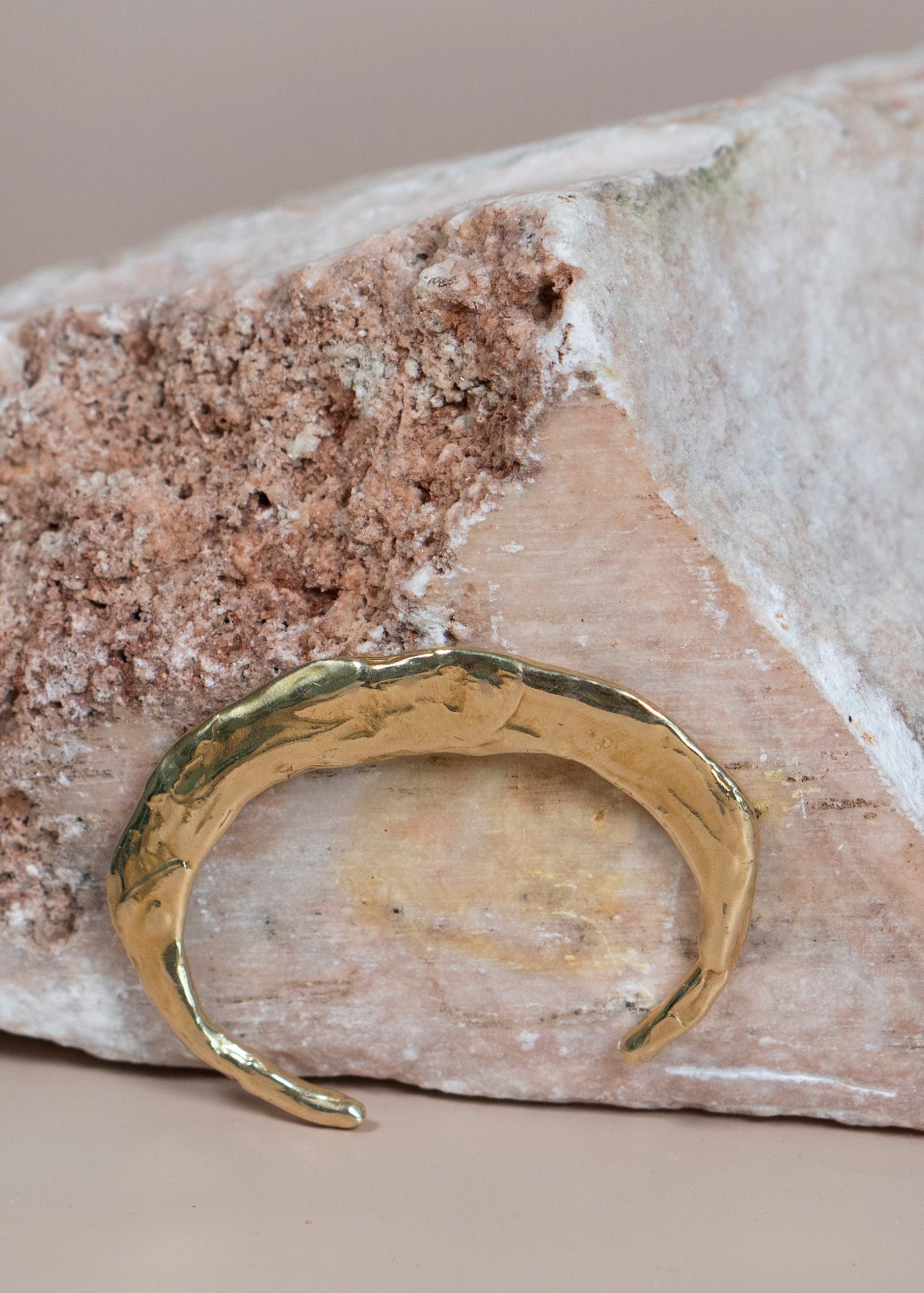 Cassia Cuff Brass