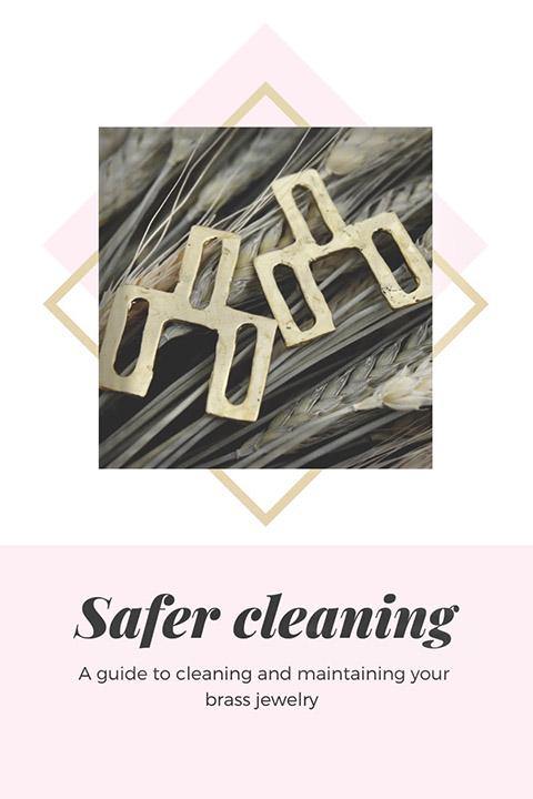 Dante Perozzi in her jewelry studio. Talking about safer practices for cleaning brass