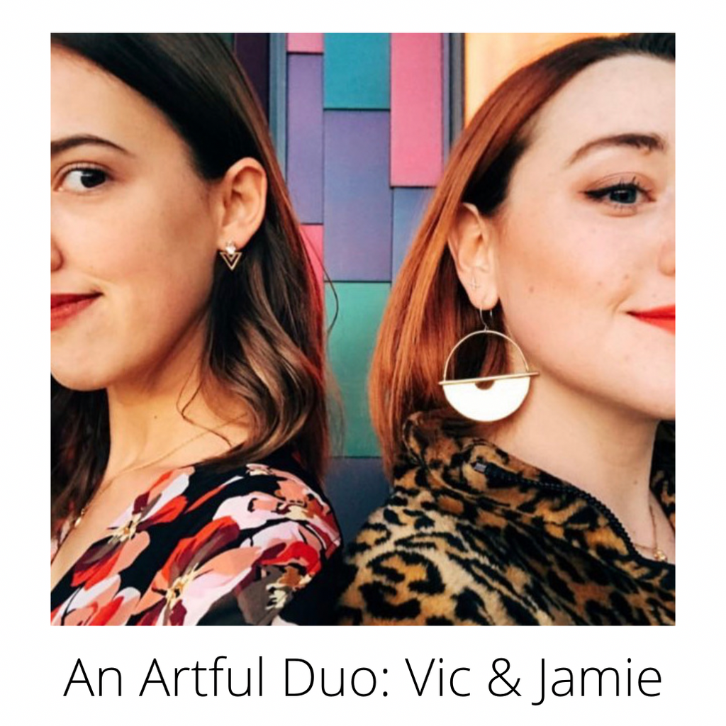 An Artful Duo: Victoria Lora & Jamie Cernich