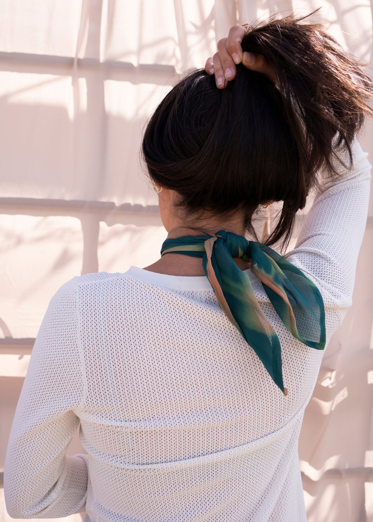 DPJ X ARAE Scarf Slide - Guava