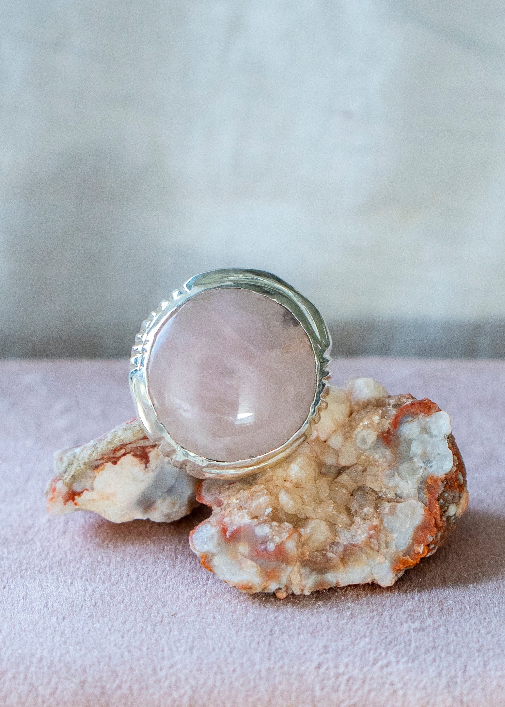 OOAK Rose Quartz Ring