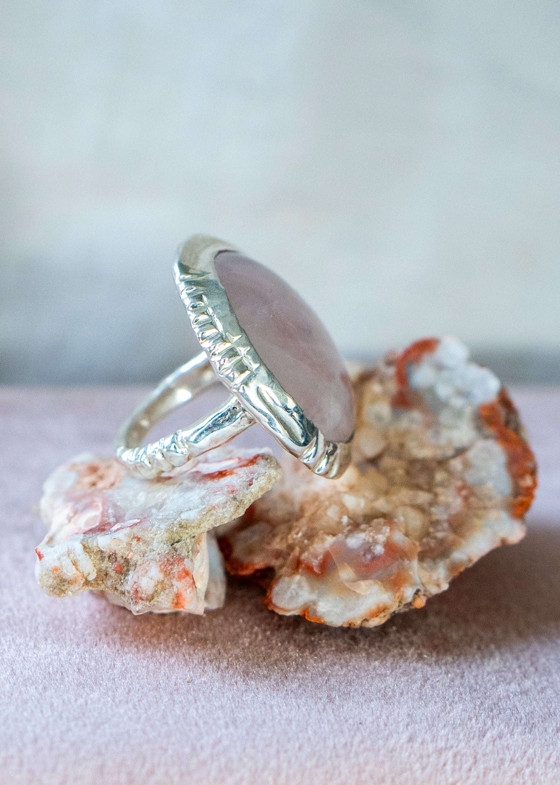 OOAK Rose Quartz Ring