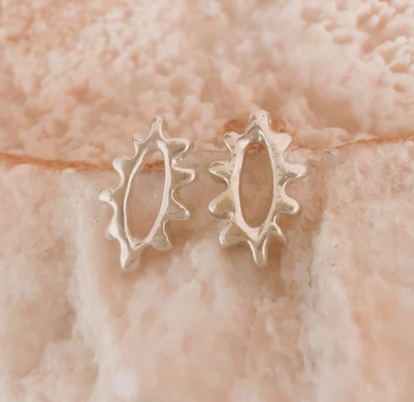 Helia Studs in Sterling Silver