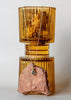 Tourmalinated Quartz and Brass
