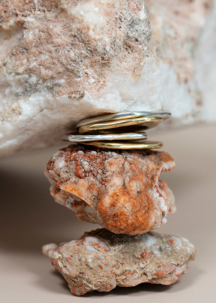 Stack of Cassia Rings

