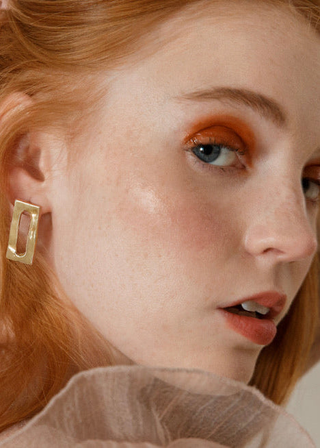 Perfectly Imperfect Rectangle Studs