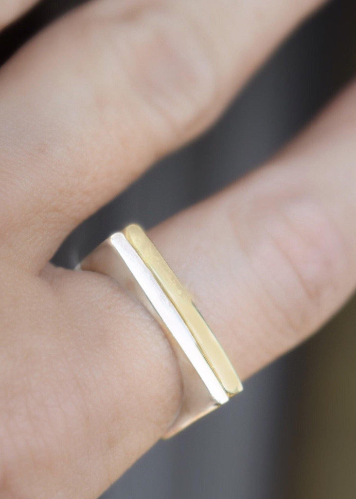 Corner Ring - Dante Perozzi Jewelry