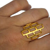 Brick Flower Ring - Dante Perozzi Jewelry