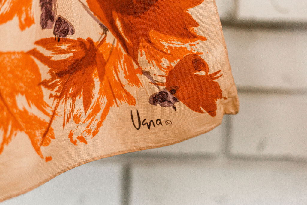 Designer Vera Fallen Leaves Scarf Tie Bundle