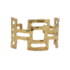 Salus Cuff Brass - Dante Perozzi Jewelry